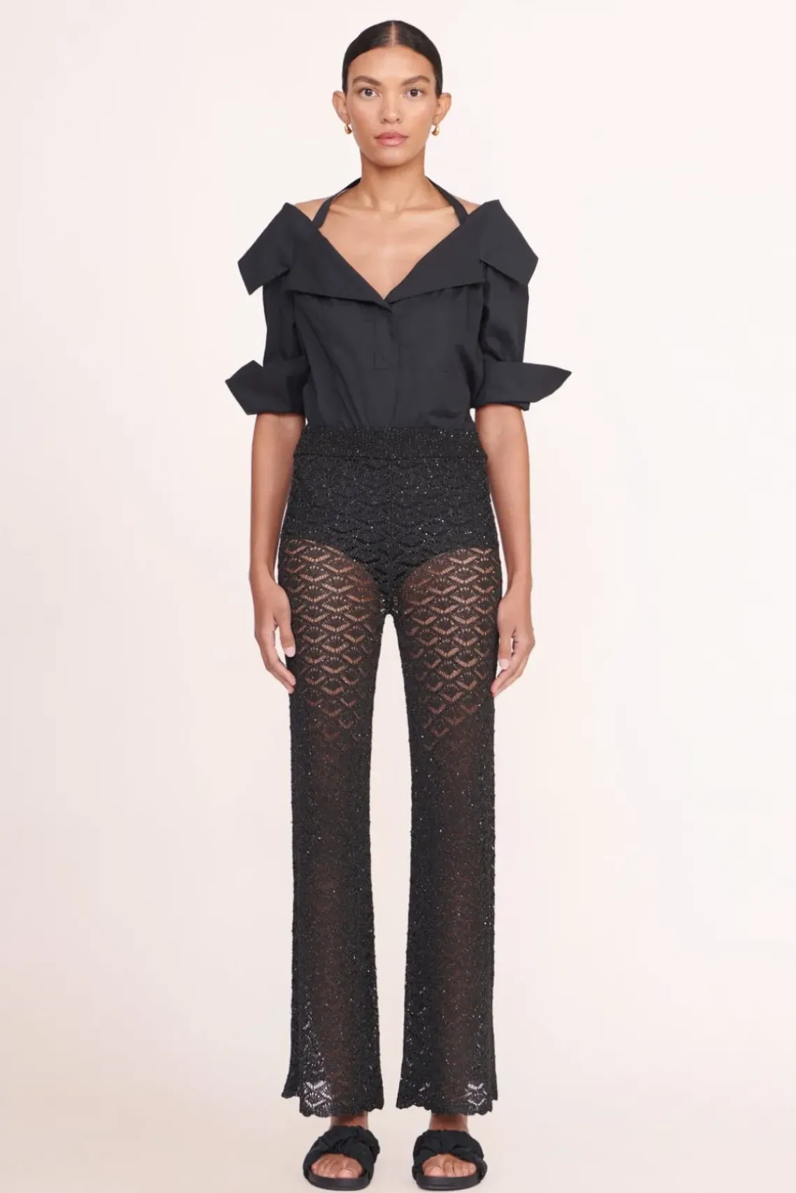 CLOTHING STAUD -ADRIANNA PANT - BLACK