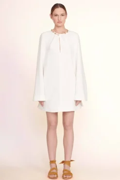 CLOTHING STAUD -AMANDA DRESS - IVORY