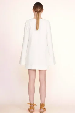 CLOTHING STAUD -AMANDA DRESS - IVORY