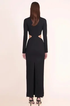 CLOTHING STAUD -ARLETTE DRESS - BLACK