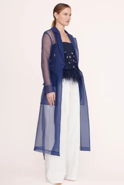 CLOTHING STAUD -ASHLEY COAT - NAVY