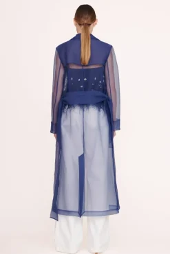 CLOTHING STAUD -ASHLEY COAT - NAVY