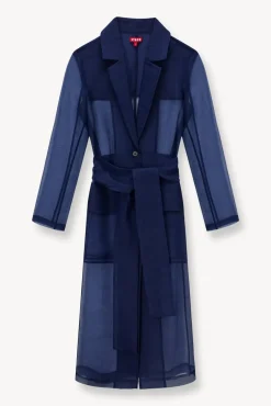 CLOTHING STAUD -ASHLEY COAT - NAVY