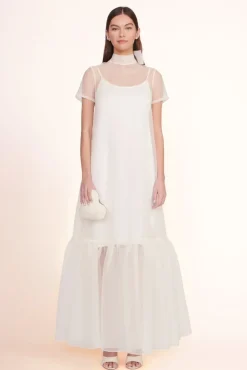 BRIDE STAUD Bridal Accessories-BEADED HEART CLUTCH - CREAM