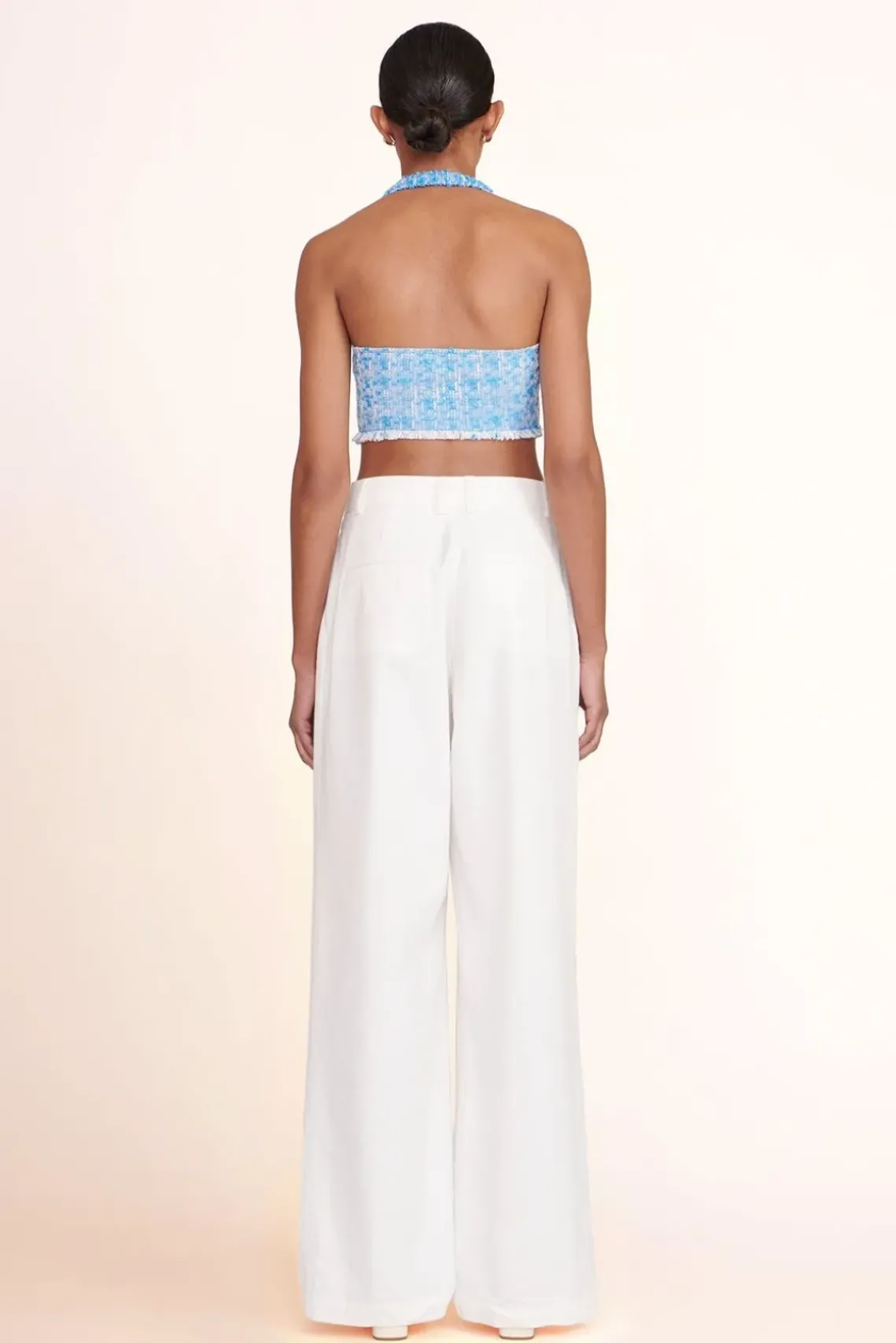 CLOTHING STAUD -BECCA TOP - PACIFIC