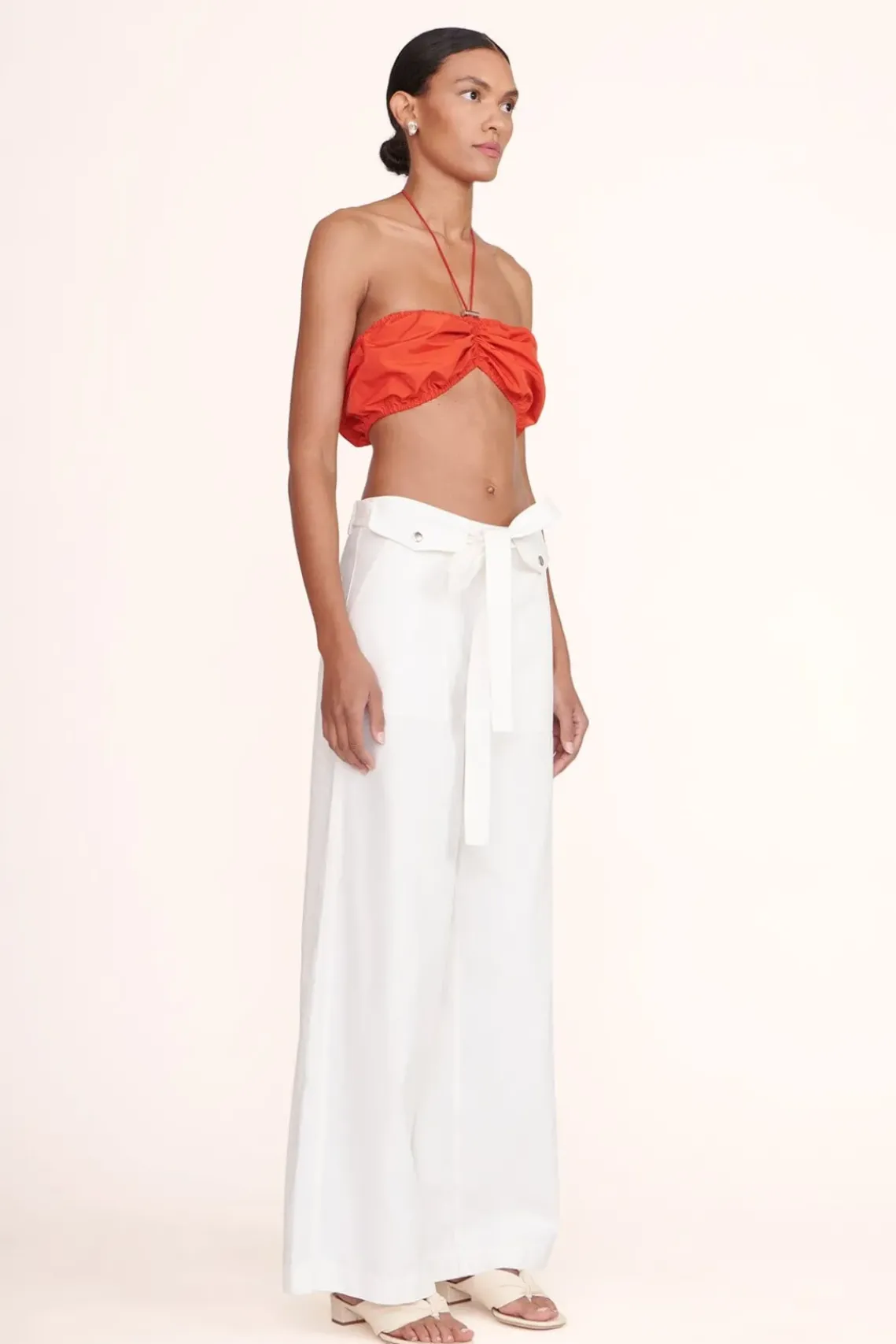 CLOTHING STAUD -BRAYDEN PANT - IVORY