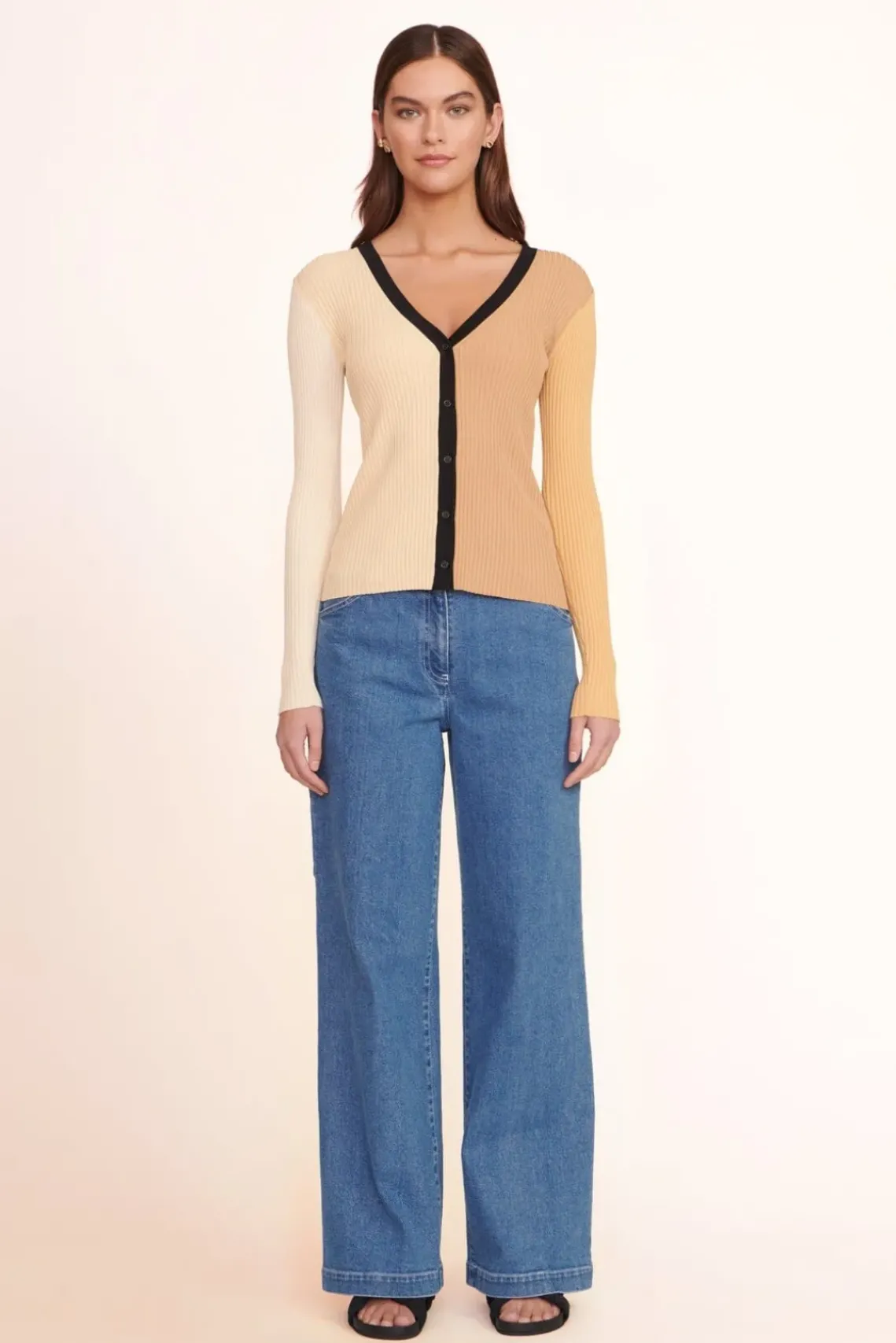 CLOTHING STAUD -CARGO SWEATER - FENNEL MULTI