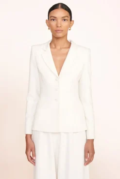 CLOTHING STAUD -CARSON BLAZER - IVORY