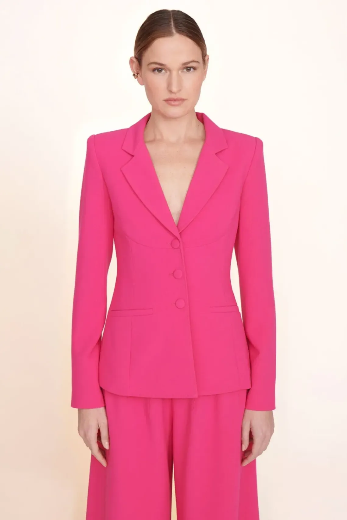 BRIDE STAUD Occasion Dresses-CARSON BLAZER - MAGENTA
