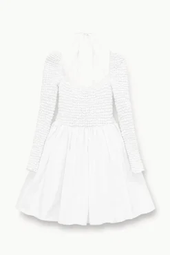 CLOTHING STAUD -CASSIDY DRESS - WHITE