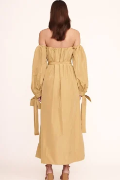 CLOTHING STAUD -COLBY DRESS - KHAKI