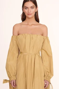 CLOTHING STAUD -COLBY DRESS - KHAKI