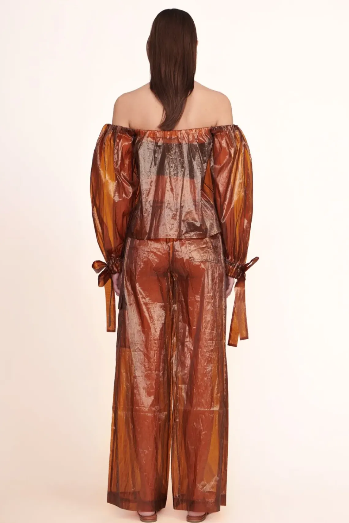 CLOTHING STAUD -COLBY TOP - AMBER