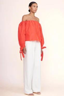 CLOTHING STAUD -COLBY TOP - HIBISCUS