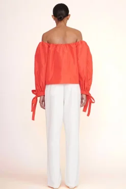 CLOTHING STAUD -COLBY TOP - HIBISCUS