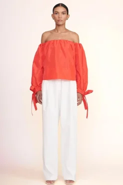 CLOTHING STAUD -COLBY TOP - HIBISCUS