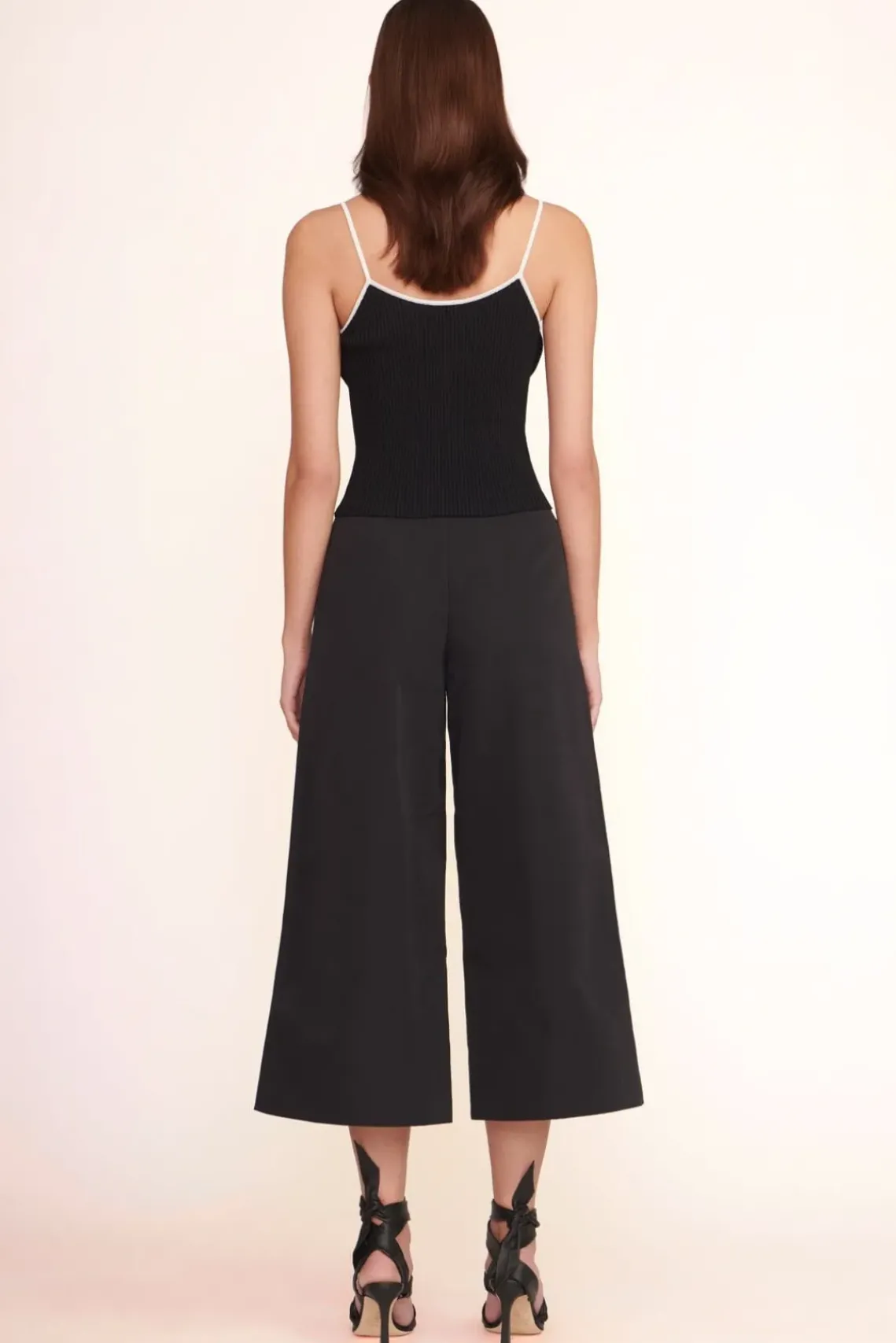 CLOTHING STAUD -CROPPED OAK PANT - BLACK
