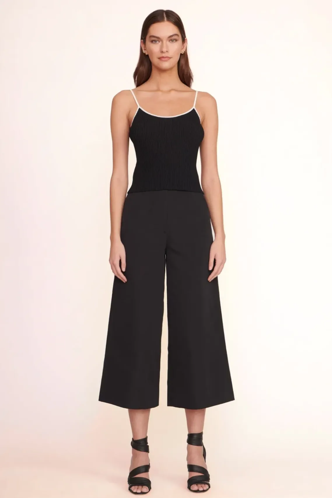CLOTHING STAUD -CROPPED OAK PANT - BLACK