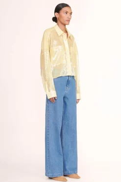 CLOTHING STAUD -CROPPED PAYTON TOP - SUNRAY