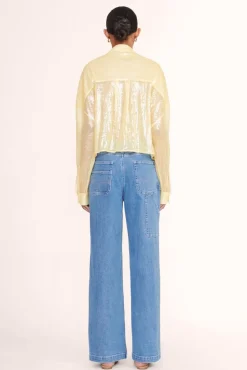 CLOTHING STAUD -CROPPED PAYTON TOP - SUNRAY