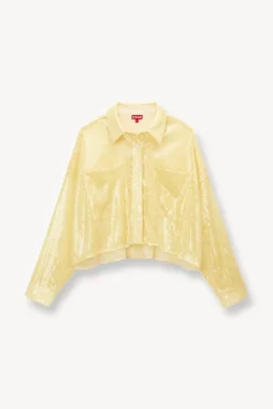 CLOTHING STAUD -CROPPED PAYTON TOP - SUNRAY