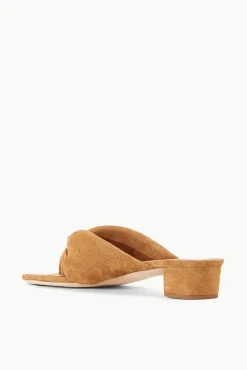 SHOES STAUD -DAHLIA SANDAL - CASHEW