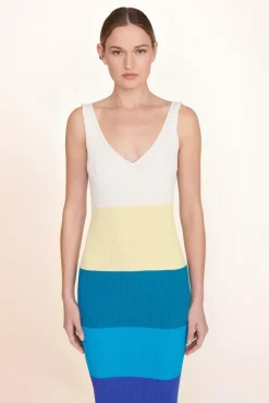 CLOTHING STAUD -DANA DRESS - PACIFIC STRIPE