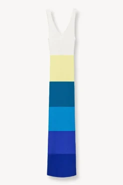 CLOTHING STAUD -DANA DRESS - PACIFIC STRIPE