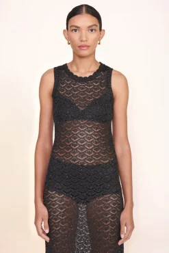 CLOTHING STAUD -DEVAN TOP - BLACK