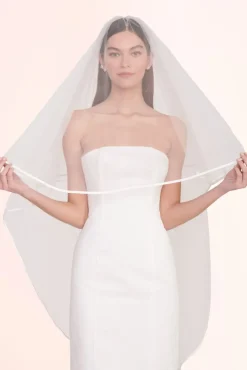 BRIDE STAUD Bridal Accessories-EMBROIDERED VEIL - GAME OVER