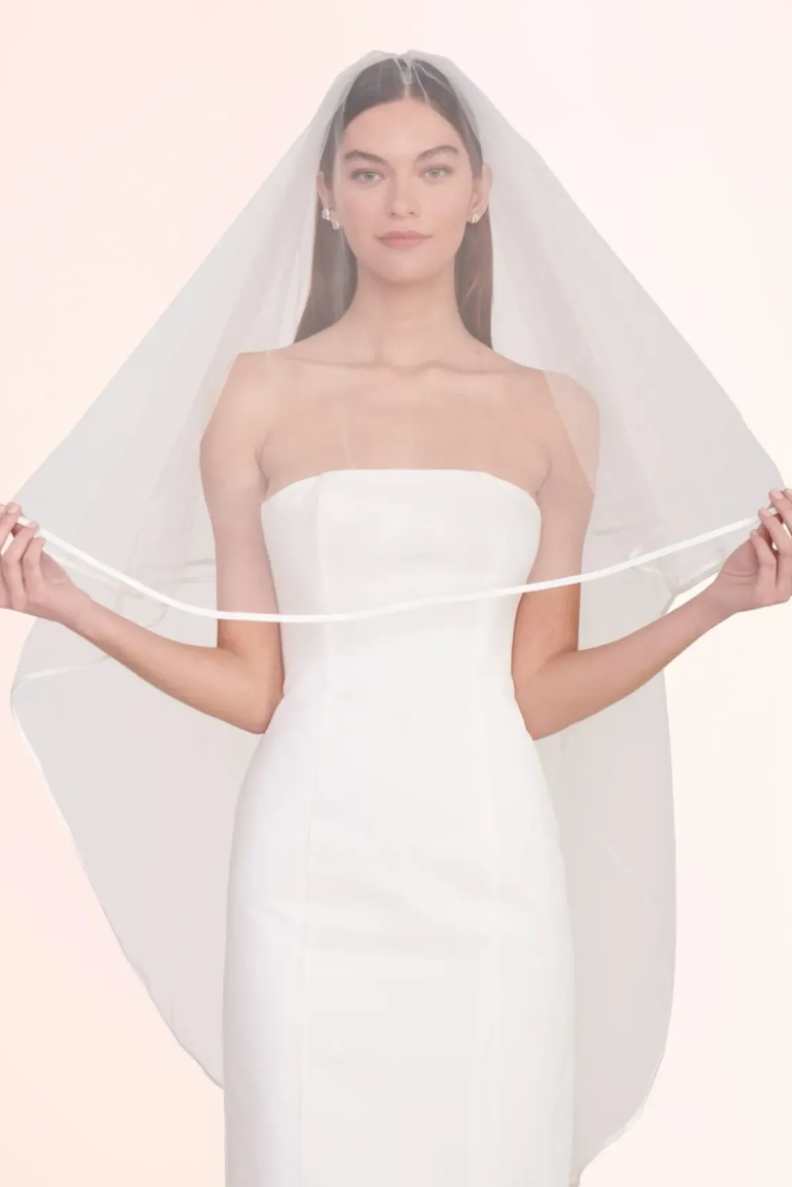 BRIDE STAUD Bridal Accessories-EMBROIDERED VEIL - GAME OVER