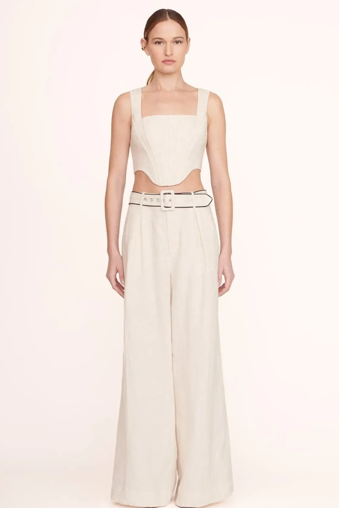 CLOTHING STAUD -ERIS PANT - NATURAL BLACK