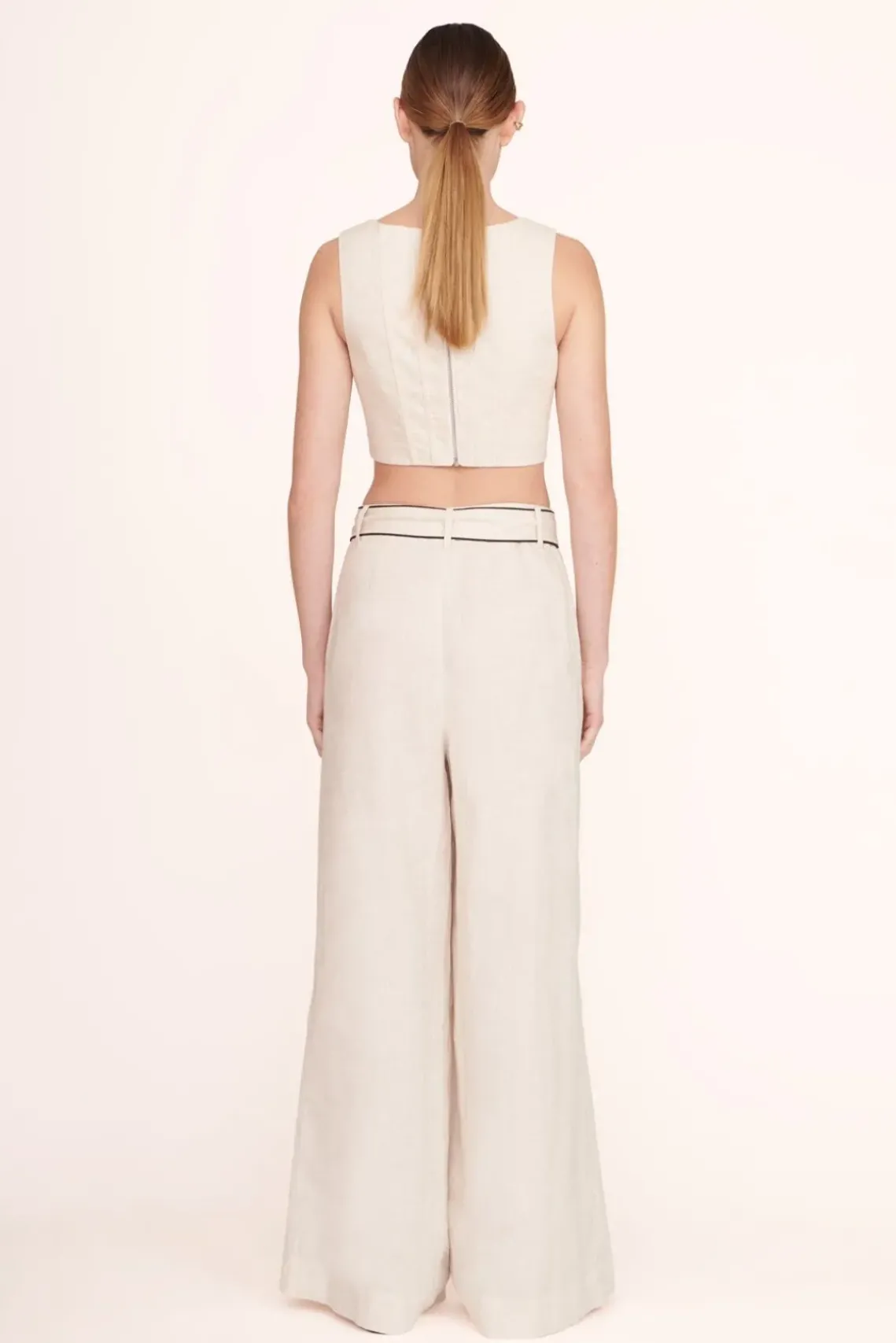 CLOTHING STAUD -ERIS PANT - NATURAL BLACK