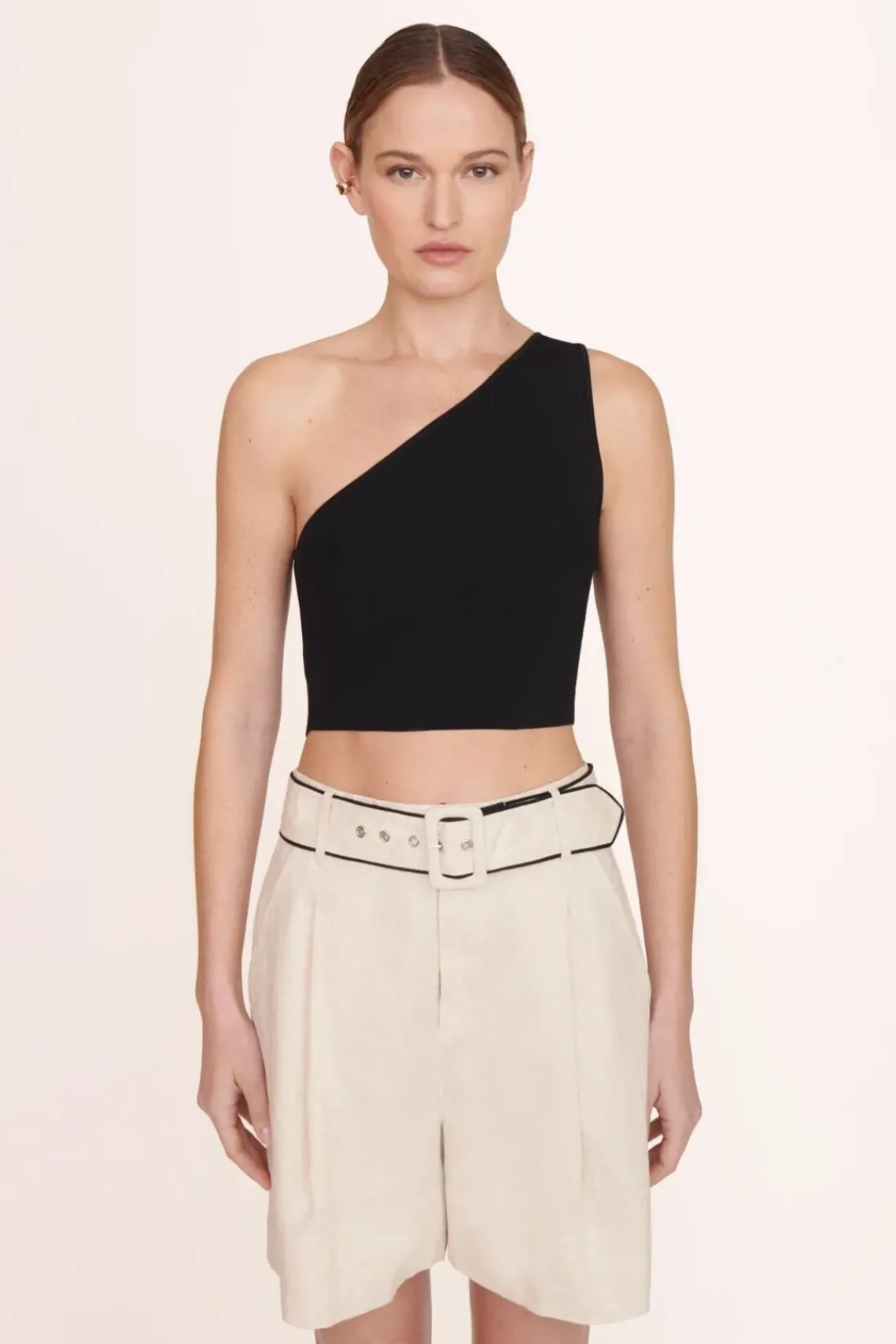 CLOTHING STAUD -ERIS SHORT - NATURAL BLACK