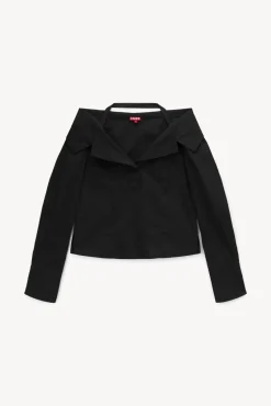 CLOTHING STAUD -FELICITY TOP - BLACK
