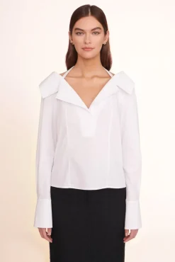 CLOTHING STAUD -FELICITY TOP - WHITE