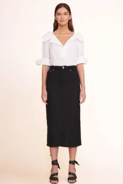 CLOTHING STAUD -FELICITY TOP - WHITE