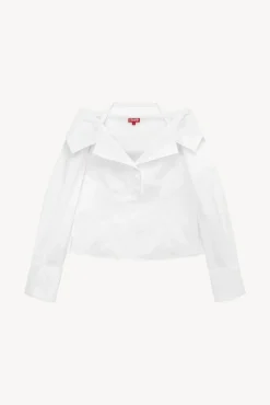 CLOTHING STAUD -FELICITY TOP - WHITE