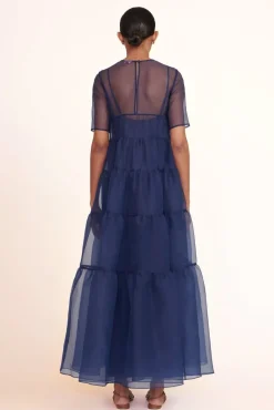 BRIDE STAUD Occasion Dresses-HYACINTH DRESS - NAVY