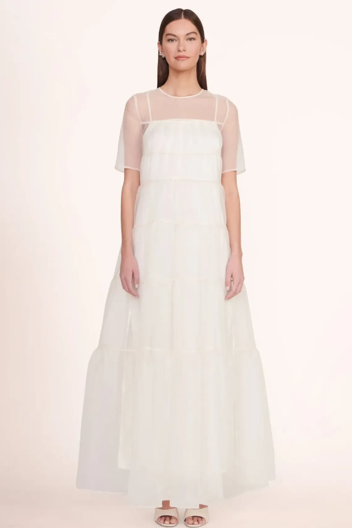 CLOTHING STAUD -HYACINTH DRESS - WHITE
