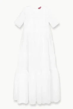 CLOTHING STAUD -HYACINTH DRESS - WHITE