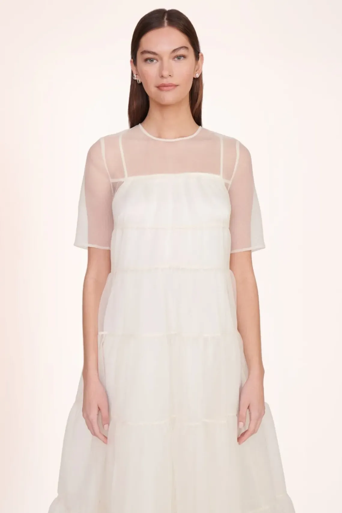 CLOTHING STAUD -HYACINTH DRESS - WHITE