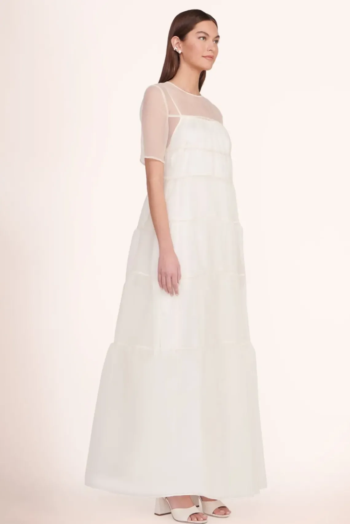 CLOTHING STAUD -HYACINTH DRESS - WHITE