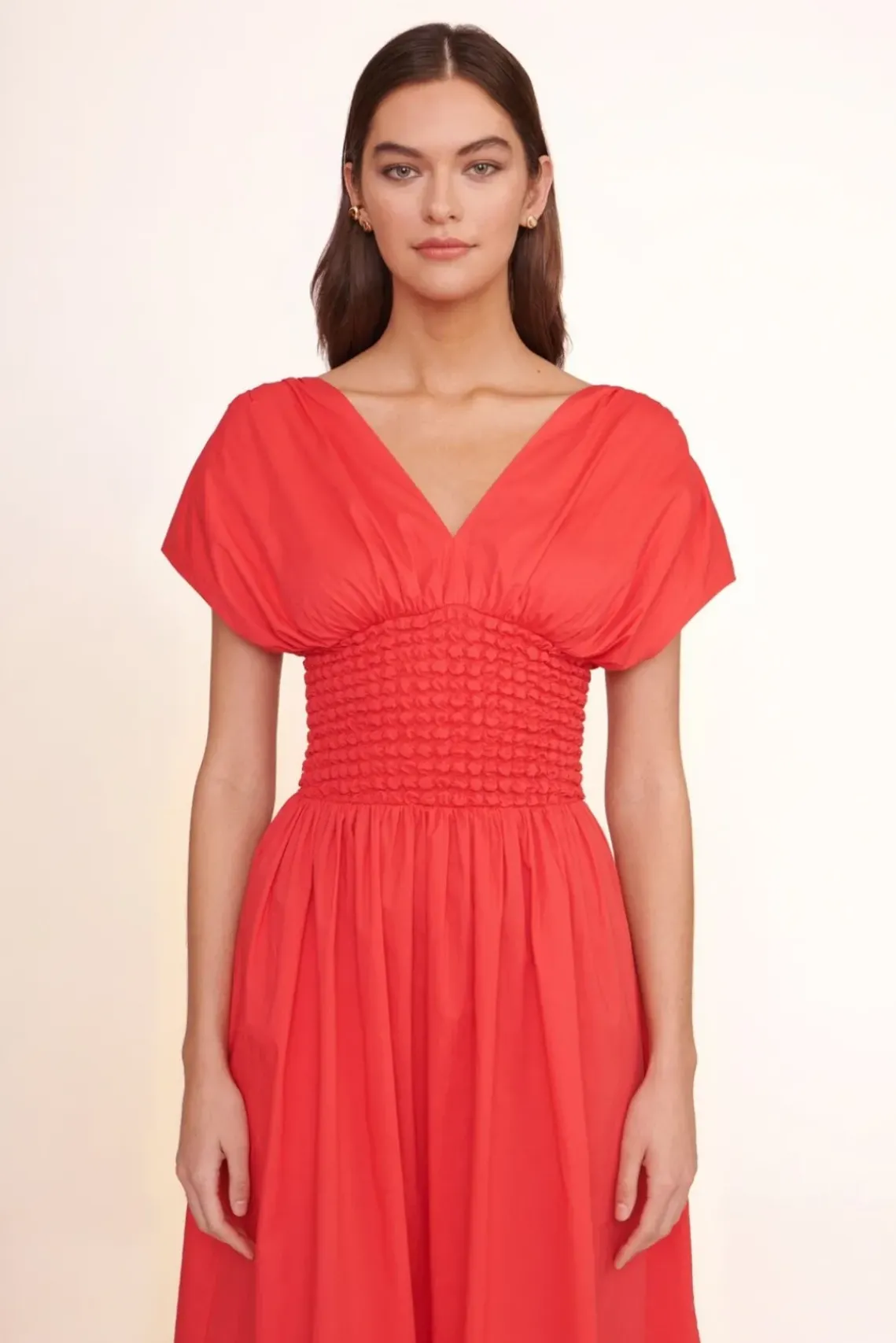 CLOTHING STAUD -JACKSON DRESS - HIBISCUS