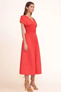 CLOTHING STAUD -JACKSON DRESS - HIBISCUS