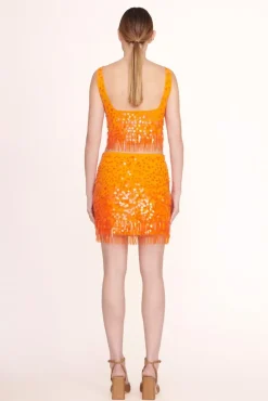 BRIDE STAUD Occasion Dresses-JASMIN TOP - PAPAYA