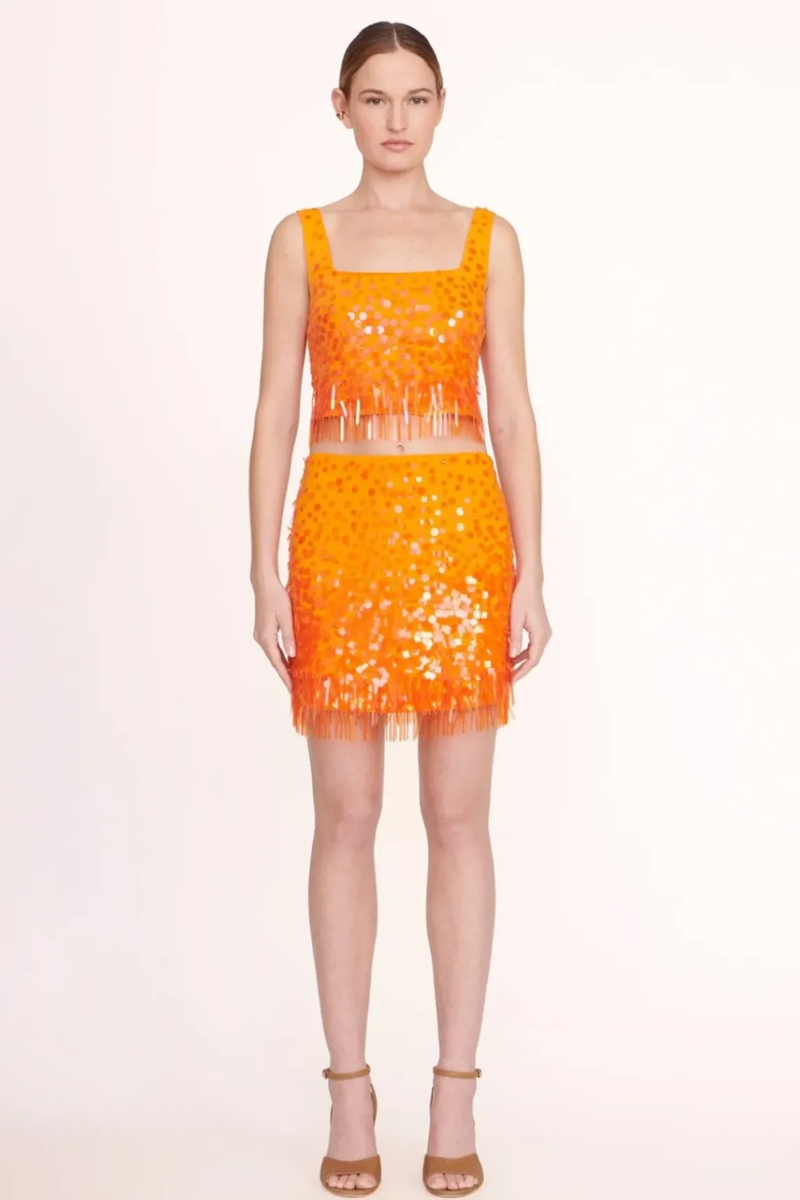 BRIDE STAUD Occasion Dresses-JASMIN TOP - PAPAYA