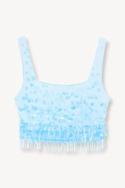 CLOTHING STAUD -JASMIN TOP - SHALLOW