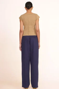 CLOTHING STAUD -JULIA TOP - ROSEMARY