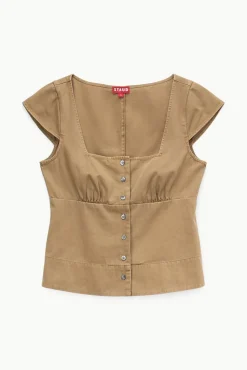 CLOTHING STAUD -JULIA TOP - ROSEMARY
